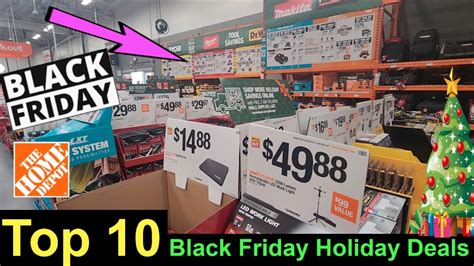 Top 10 Black Friday Holiday Deals @ Home Depot - YouTube