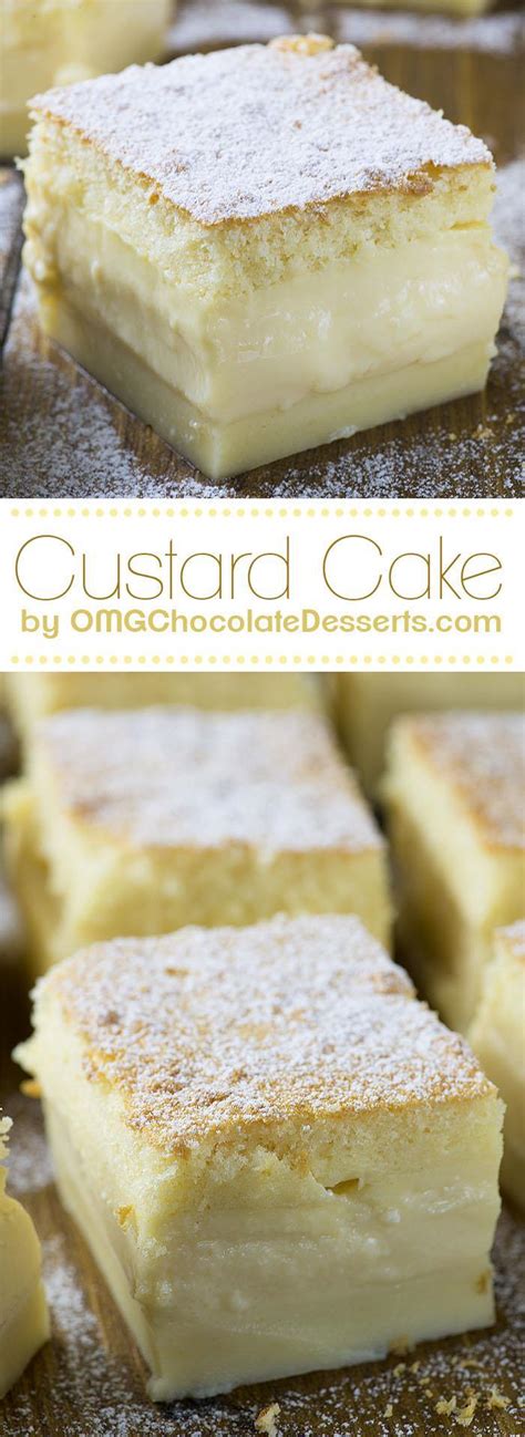 custard cake filling easy