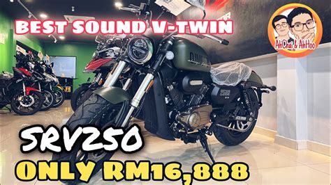 2022 QJ Motor SRV250! Best Sound V-Twin! Only Cost RM16,888! Best ...