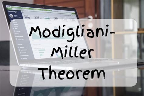 What is the Modigliani–Miller Theorem? - Valuation Master Class