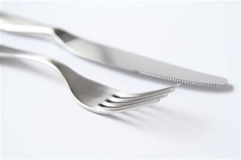 Download Silver Knife & Fork Royalty Free Stock Photo and Image