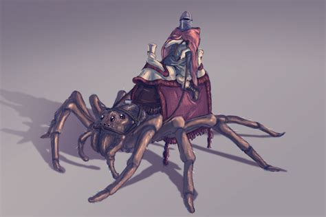 ArtStation - The Spider Mount - Character design.