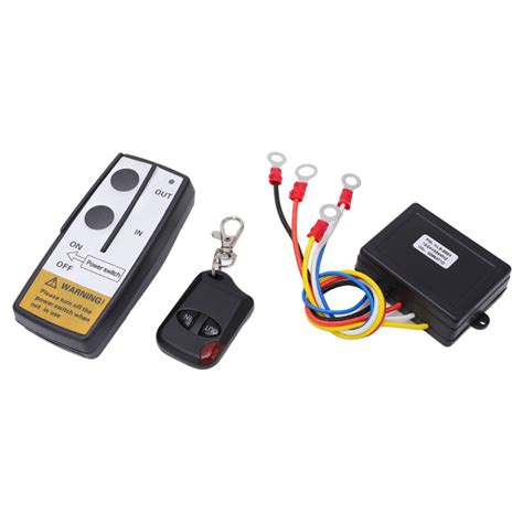 Wireless Winch Remote Control Switch Anti Interference Wireless Winch Remote Set Range for ...