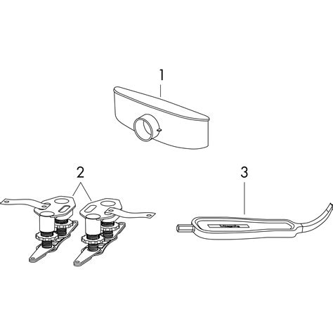 hansgrohe Shower drains: RainDrain Compact, Complete set shower drain 1200 for flat installation ...