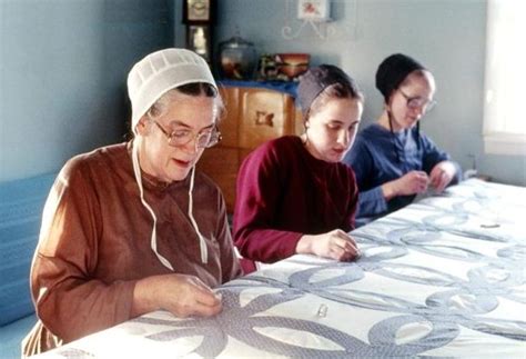 Amish quilts are an expression of frugality. They not only serve a ...