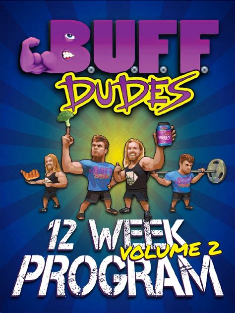 Buff Dudes 12 Week Home and Gym Plan | PDF | Weight Training | Sports