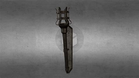 Medieval-torch 3D models - Sketchfab
