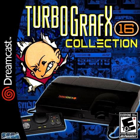 Turbografx 16 Emulator Custom Sega Dreamcast Game. Read