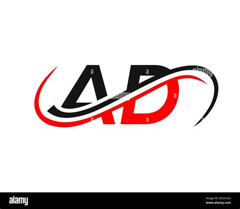 Ad logo design Stock Vector Images - Alamy