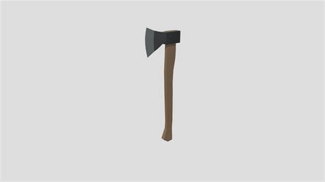 Low poly axe - Download Free 3D model by RitiWox [f0e4468] - Sketchfab