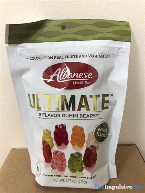 Albanese Ultimate Gummy Bear Flavors By Color - Sambery