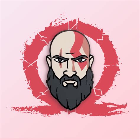 God of War Kratos Pins