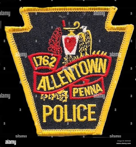 Allentown Police Department Shoulder Patch Stock Photo - Alamy