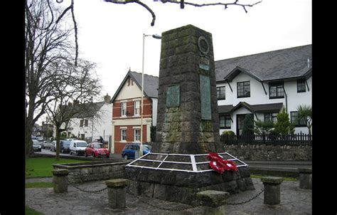 The restoration of the Dinas Powys War memorial, Vale of Glamorgan