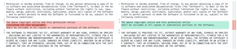 Difference between SPDX and OSI version of MIT License