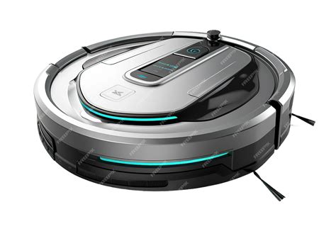 Premium AI Image | Robot vacuum cleaner isolated on white or ...