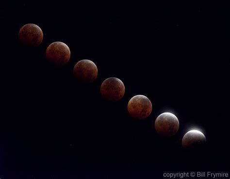 lunar eclipse time lapse - Bill FrymireBill Frymire