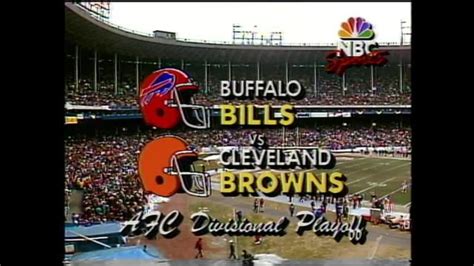 Full NFL Game: 1989 AFC Divisional Round - Bills vs. Browns | NFL Game Pass