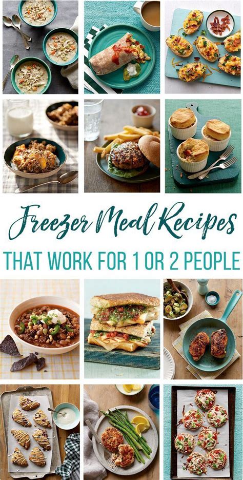 80+ Easy Freezer Meals for 1 or 2 People - Thriving Home | Freezable meals, Healthy freezer ...