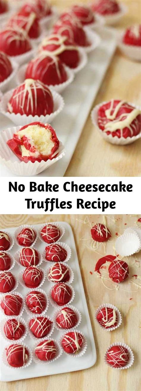 No Bake Cheesecake Truffles Recipe – Mom Secret Ingrediets