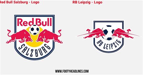 FC Red Bull Salzburg vs RB Leipzig - Logos, Kits, Names, Stadiums ...