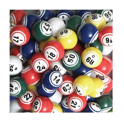 Bingo Ball Set, (Coated) Double Number (1.5") – Wholesale Bingo Supplies