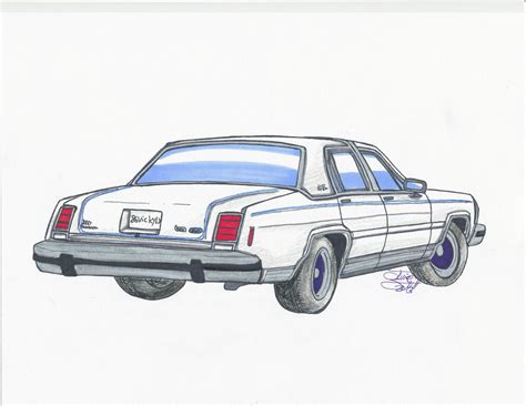 86 Crown Victoria LX rear by Musaudi on DeviantArt