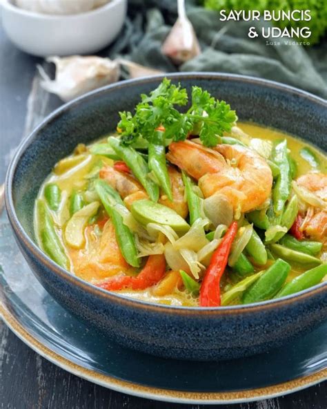 Resep Sayur Buncis dan Udang, Masak Super Gampang Rasa Sedap Mantap - Resep Kekinian