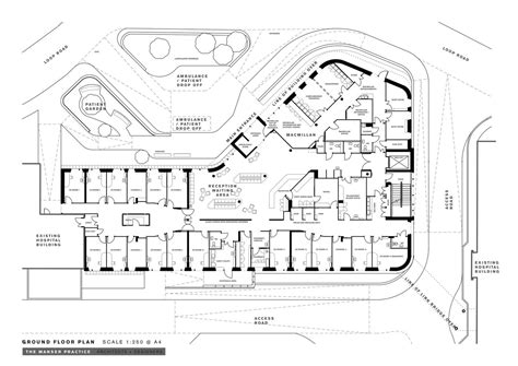 Gallery of Hospitals and Health Centers: 50 Floor Plan Examples - 21 ...