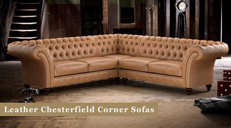 Leather Chesterfield Sectional Sofas | Timeless Chesterfields