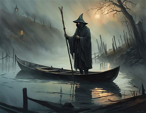 Ferryman - AI Generated Artwork - NightCafe Creator