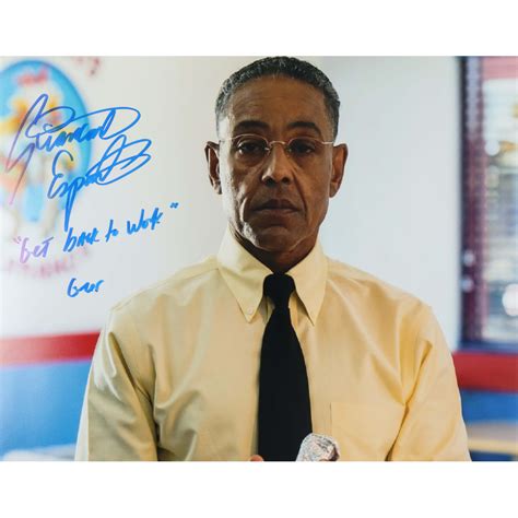 Giancarlo Esposito Signed "Breaking Bad" 11x14 Photo Inscribed "Get ...