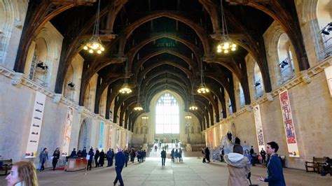 4K tour of Westminster Hall at the Houses of Parliament - YouTube