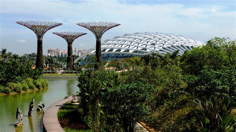 Desktop Wallpapers Singapore Gardens by the Bay Nature 1920x1080