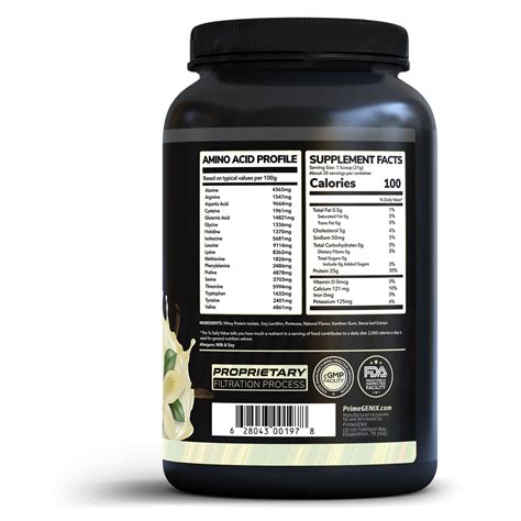 Whey Protein Isolate - Leading Edge Health