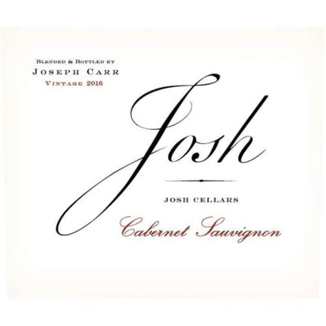 Josh Cellars Cabernet Sauvignon 2016 | Wine.com