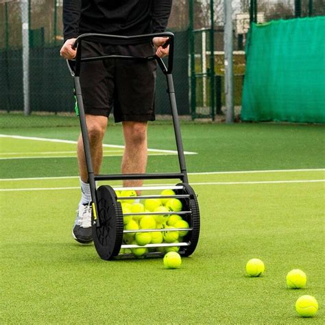 Vermont Tennis Ball Roller Mower & Hopper | Net World Sports