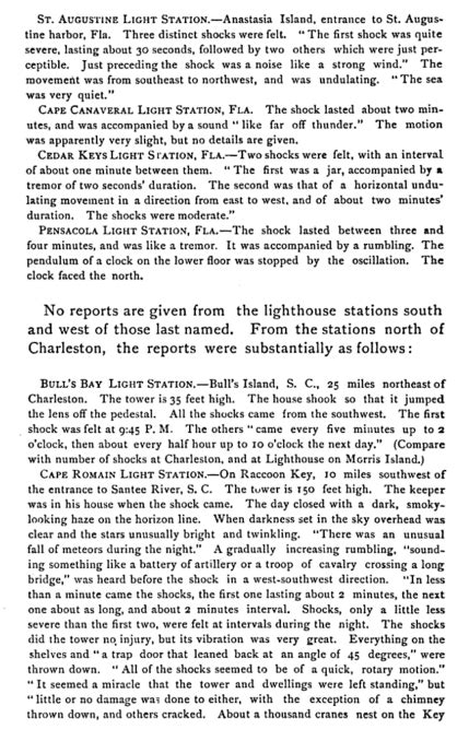 Some 1886 Charleston Earthquake History | MarkJonesBooks