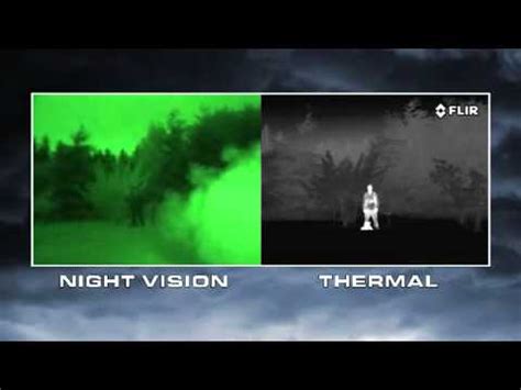 Night Vision versus Thermal Imaging - YouTube