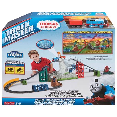 Thomas and Friends Trackmaster Train Set Motorised Deluxe Avalanche ...