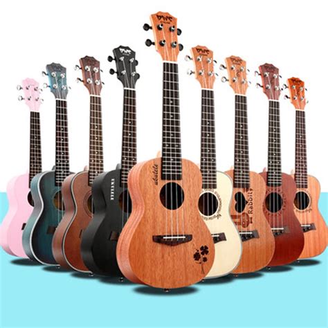 Free shipping 21 inches Folk songs wooden tenor musical instruments ...