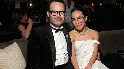 Ali Wong and Bill Hader Kiss at Golden Globes 2024 | Marie Claire