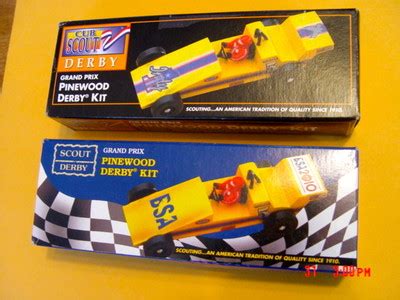 Vintage Pinewood Derby car kits box's never opened -- Antique Price ...