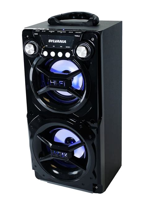 Sylvania SP328-Black Portable Bluetooth Speaker | eBay