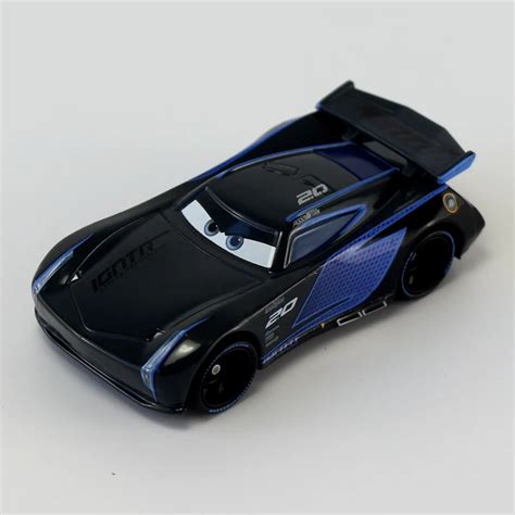 Disney Pixar Cars 3 Black Jackson Storm 1:55 Diecast Metal Alloy Model Cute Toys Car Christmas ...