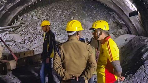 Uttarkashi tunnel collapse: All eight trapped UP workers safe