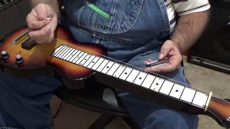 Lap Steel Guitar Lesson By Kountry Cuz - YouTube