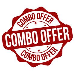 Combo offer banner design Royalty Free Vector Image