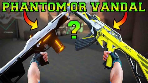 Phantom vs Vandal comparison: Which is the better rifle in VALORANT?