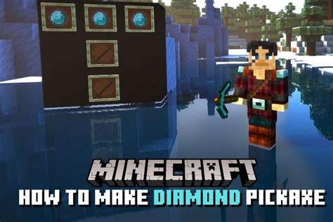 How to Make a Diamond Pickaxe in Minecraft (2024) | Beebom